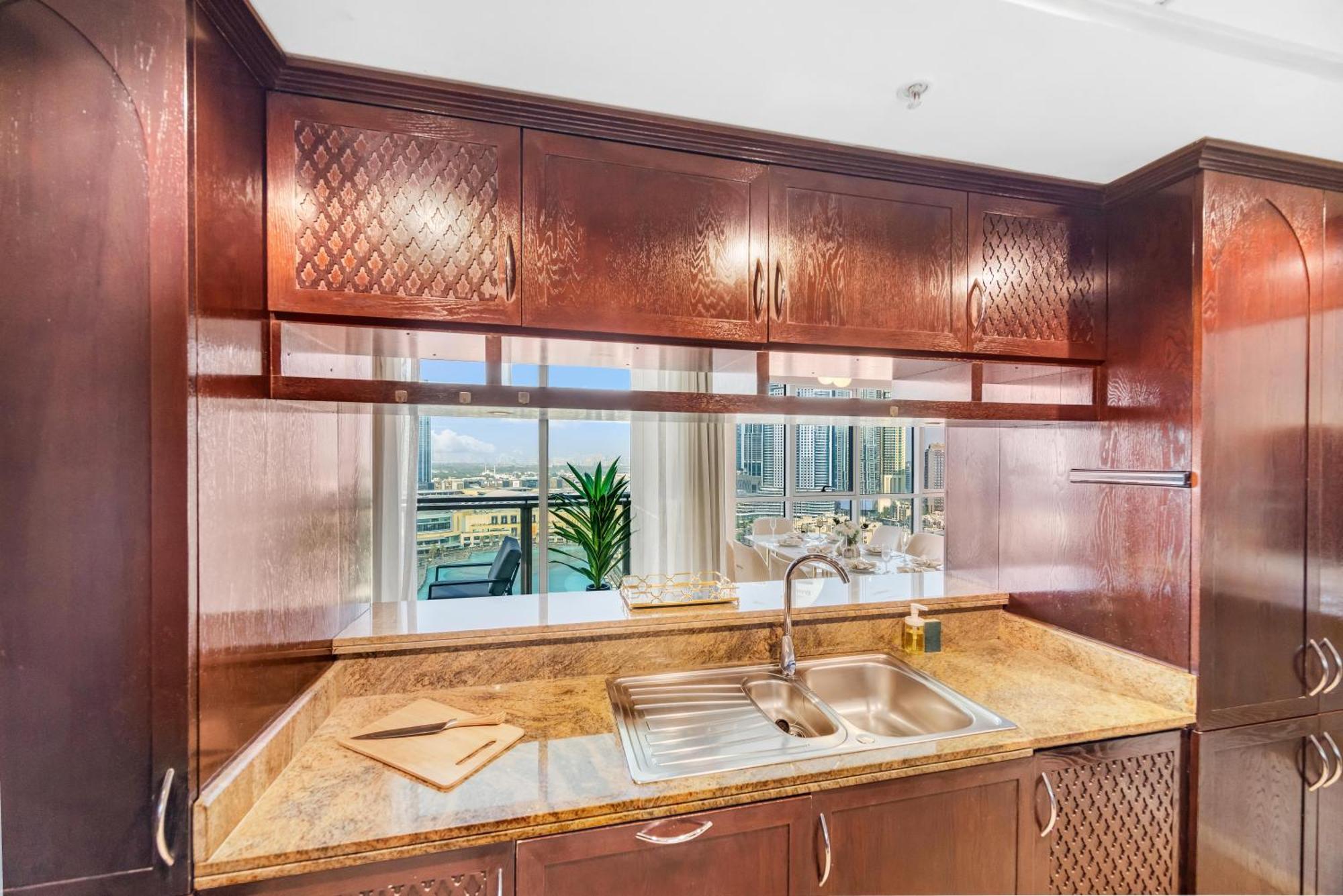 Durrani Homes - Grandiose 5Br Besides Dubai Mall With Burjkhalifa And Fountain View Екстериор снимка