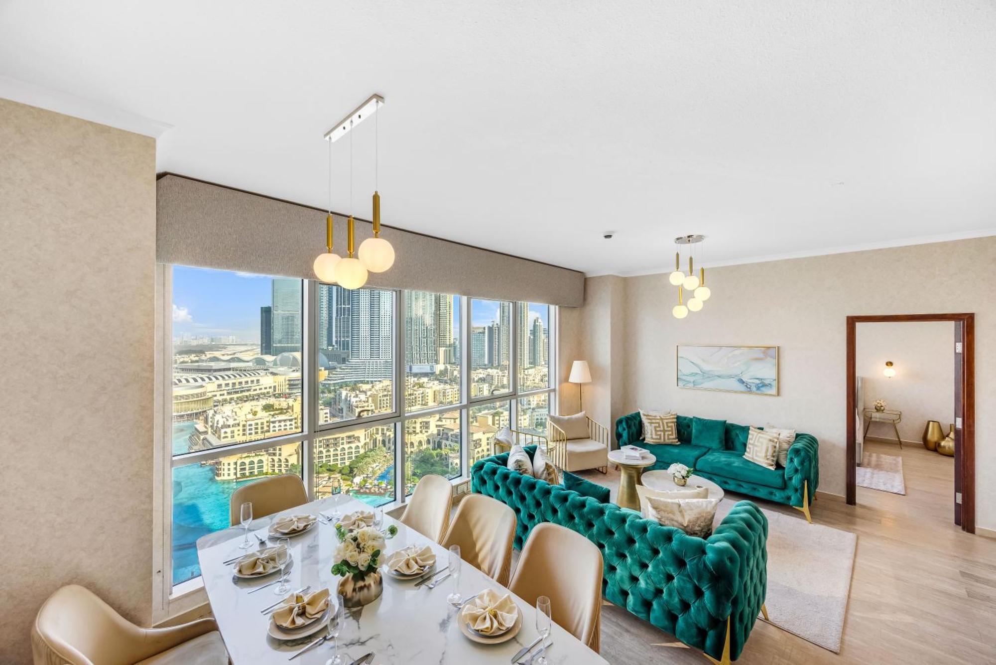 Durrani Homes - Grandiose 5Br Besides Dubai Mall With Burjkhalifa And Fountain View Екстериор снимка