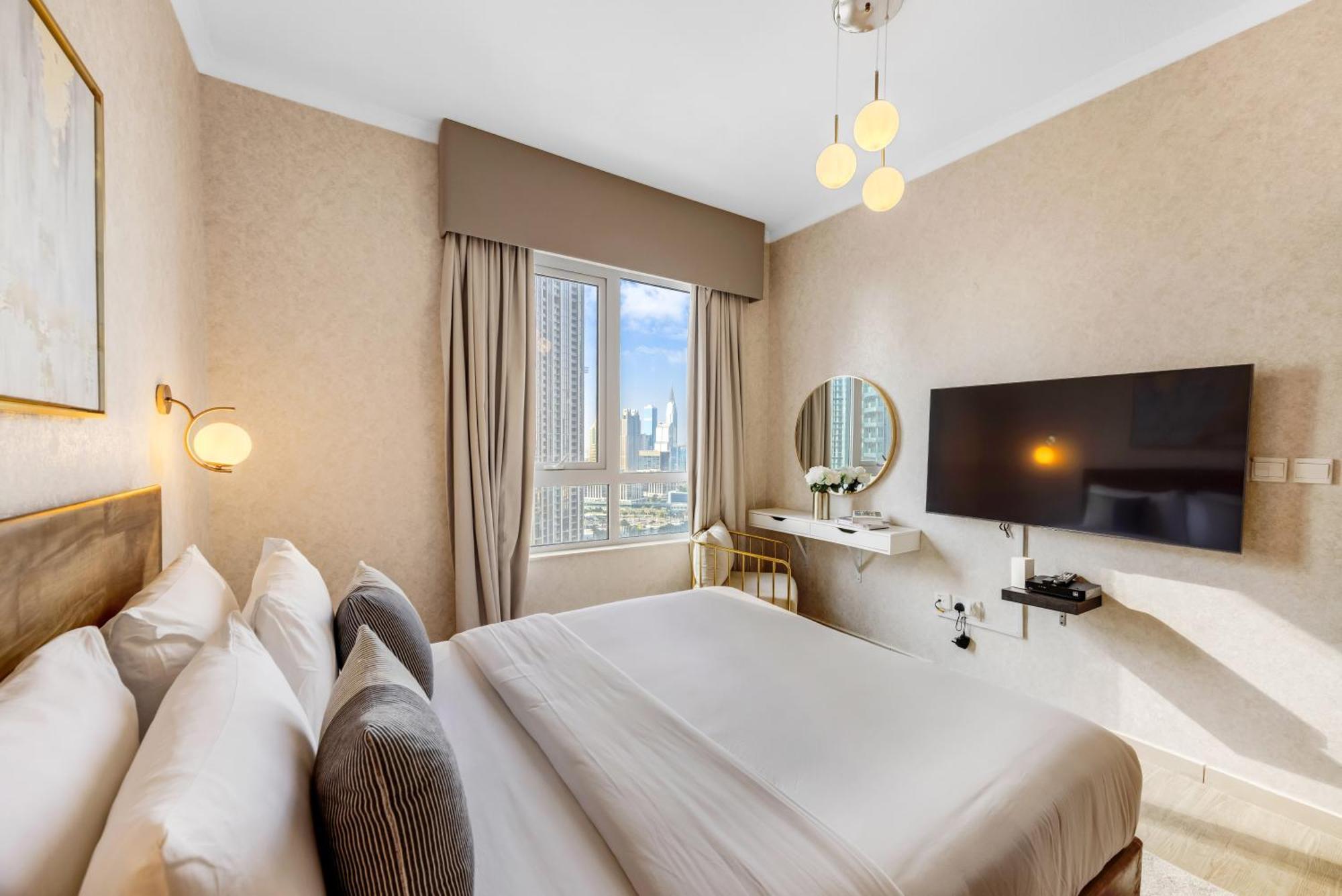 Durrani Homes - Grandiose 5Br Besides Dubai Mall With Burjkhalifa And Fountain View Екстериор снимка