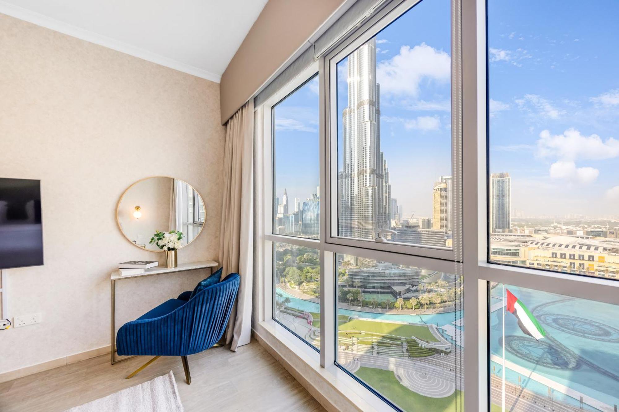 Durrani Homes - Grandiose 5Br Besides Dubai Mall With Burjkhalifa And Fountain View Екстериор снимка