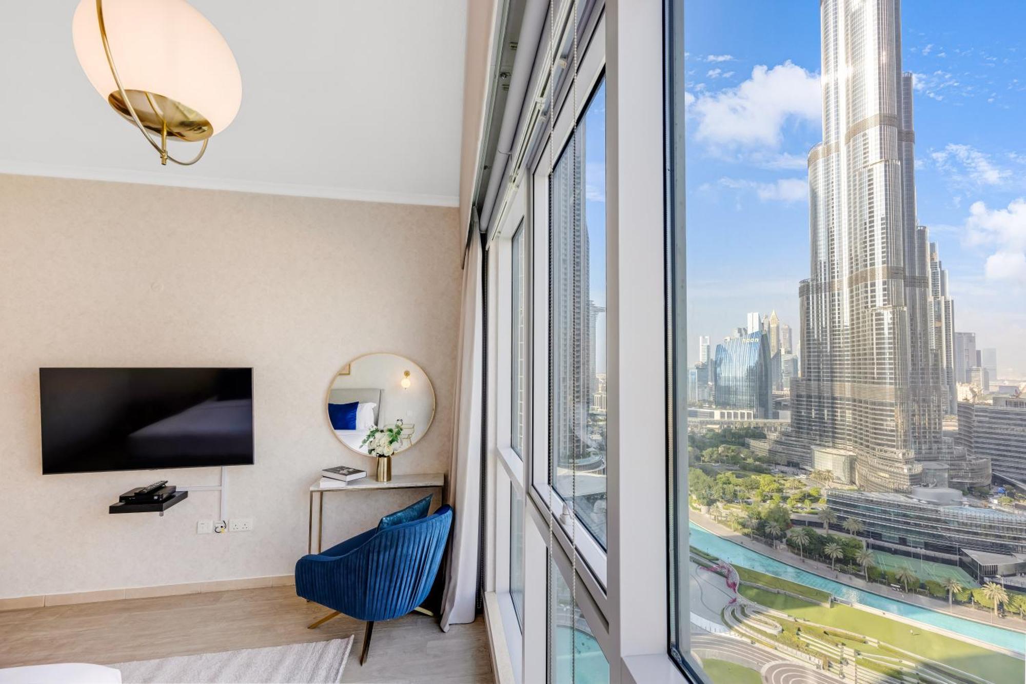 Durrani Homes - Grandiose 5Br Besides Dubai Mall With Burjkhalifa And Fountain View Екстериор снимка