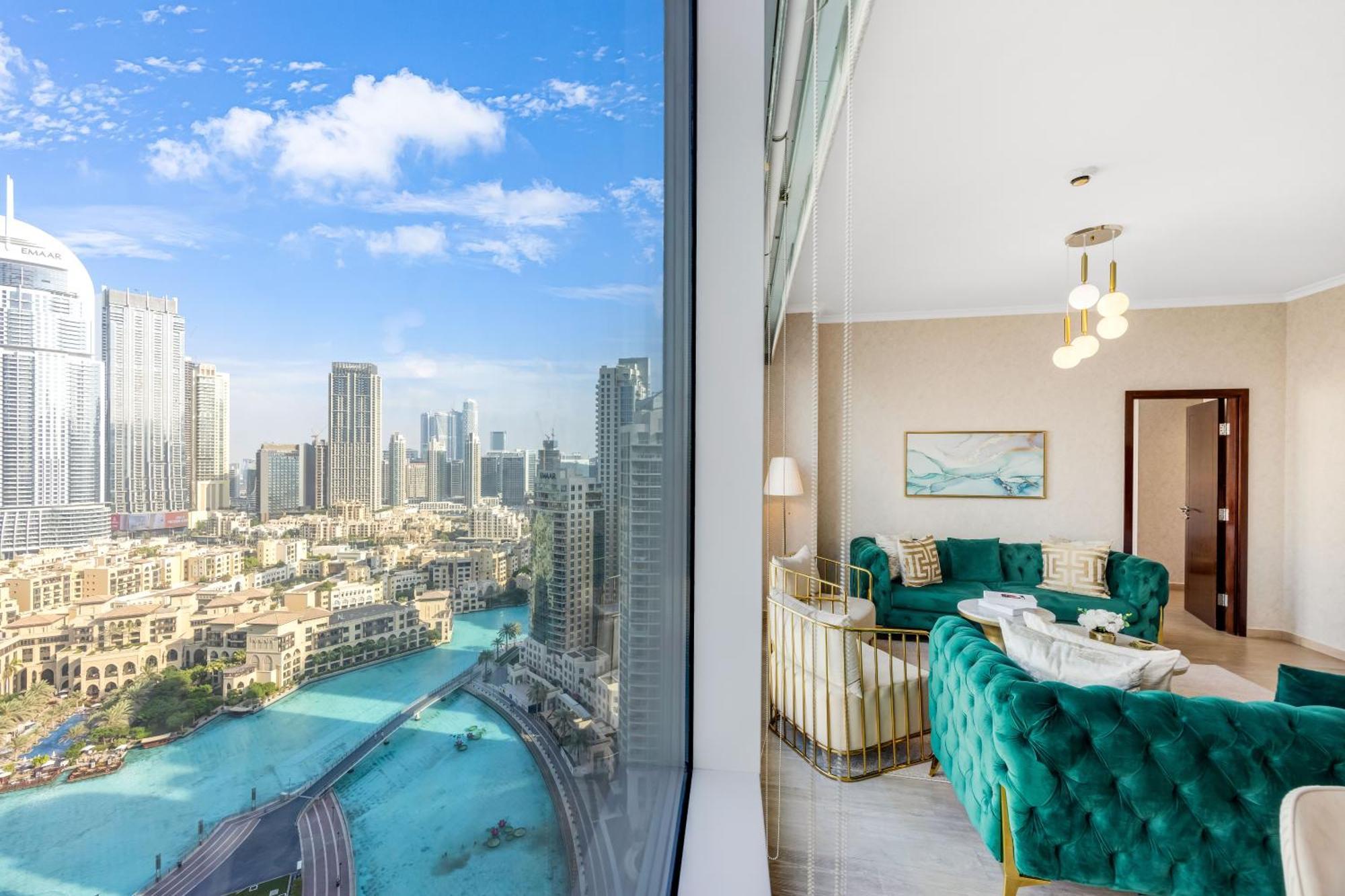 Durrani Homes - Grandiose 5Br Besides Dubai Mall With Burjkhalifa And Fountain View Екстериор снимка