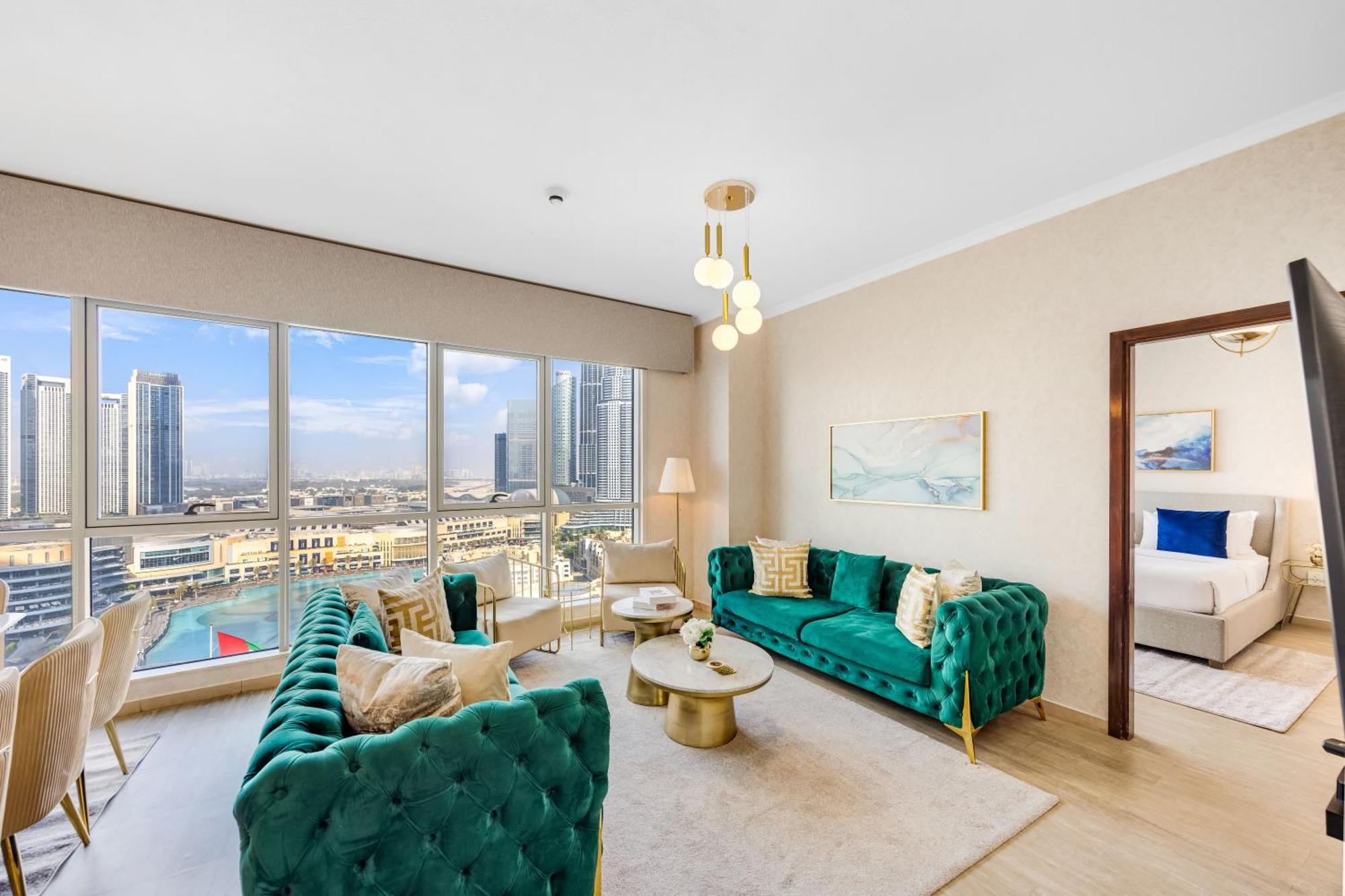 Durrani Homes - Grandiose 5Br Besides Dubai Mall With Burjkhalifa And Fountain View Екстериор снимка