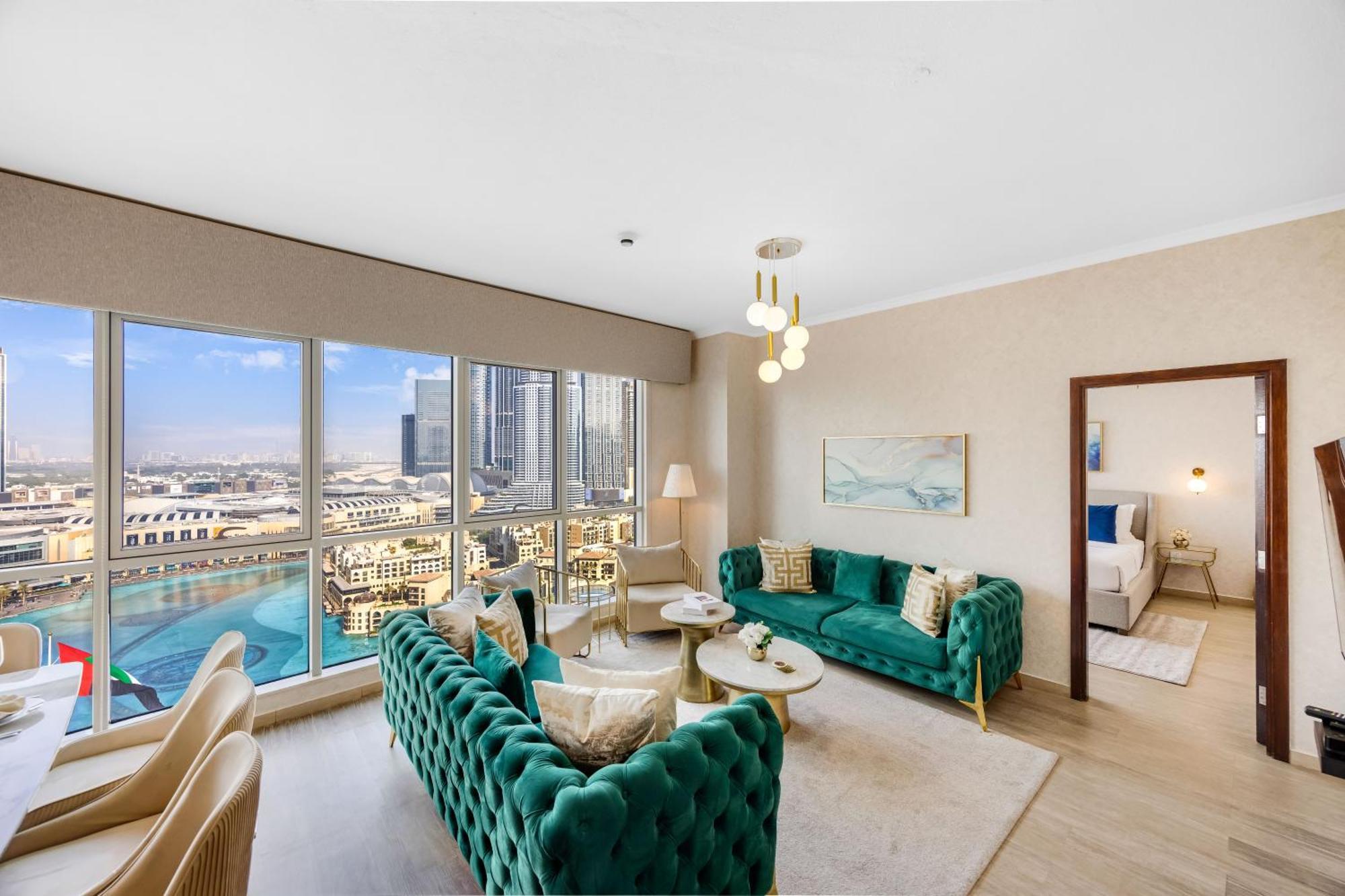 Durrani Homes - Grandiose 5Br Besides Dubai Mall With Burjkhalifa And Fountain View Екстериор снимка
