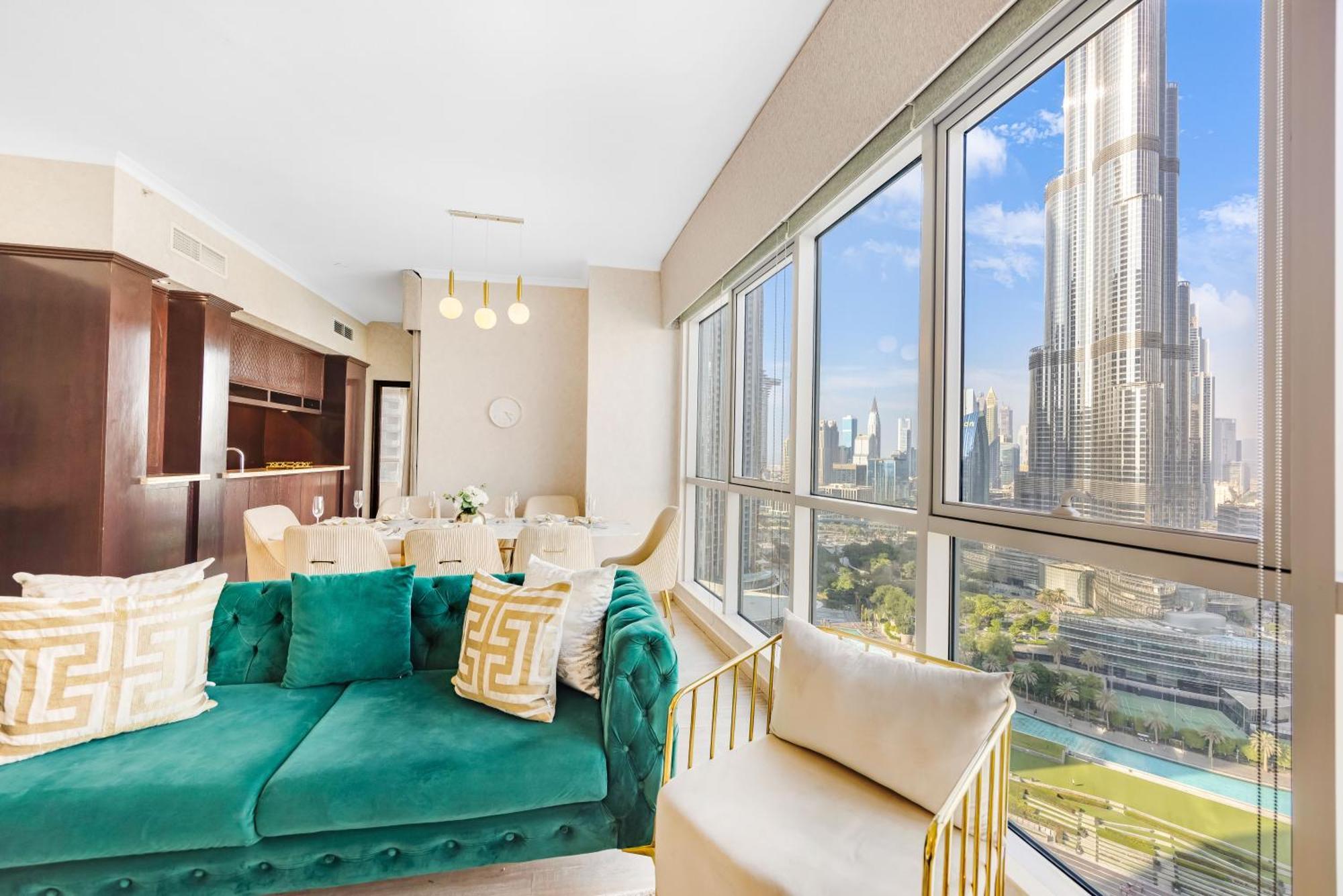 Durrani Homes - Grandiose 5Br Besides Dubai Mall With Burjkhalifa And Fountain View Екстериор снимка