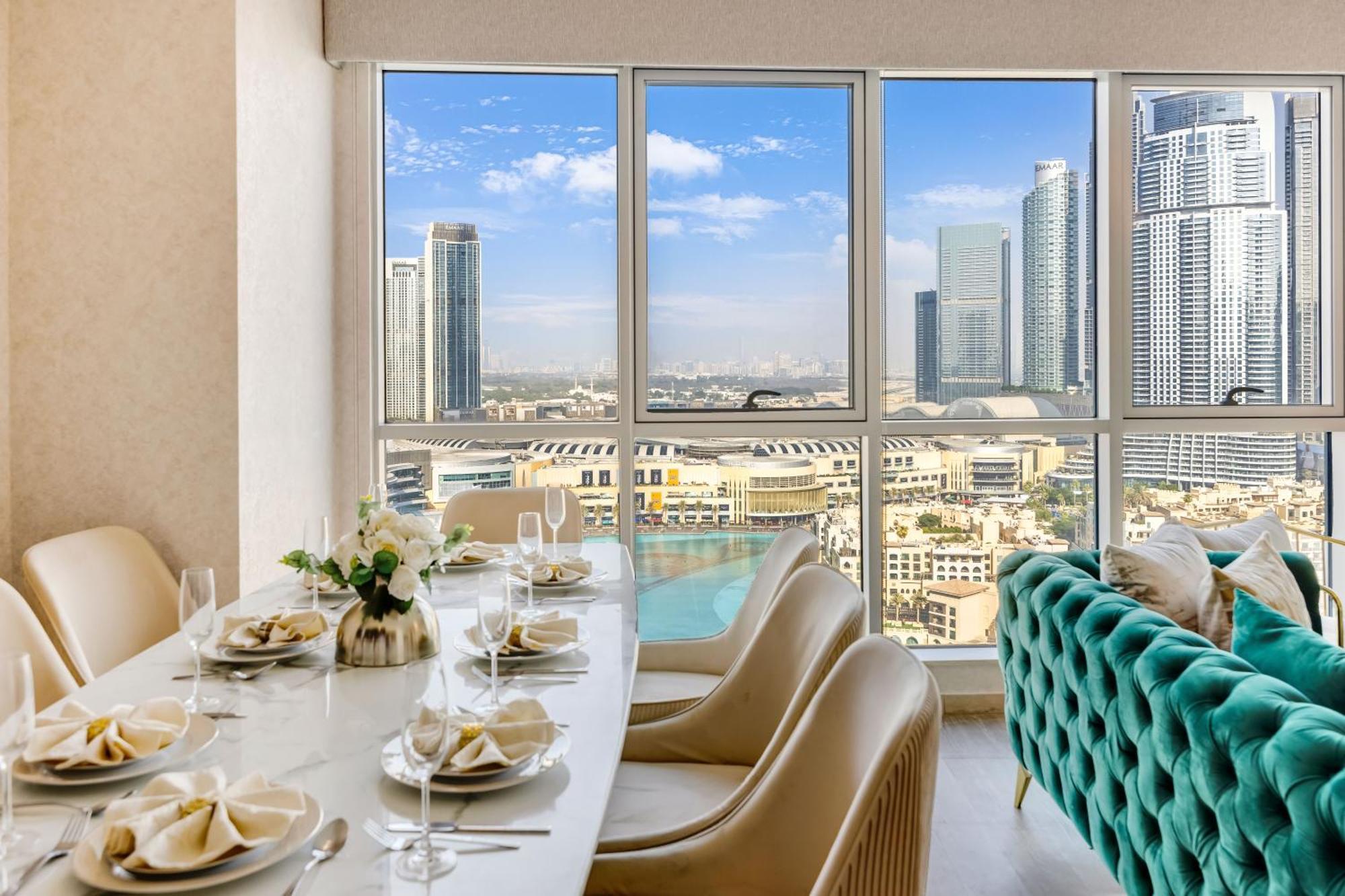 Durrani Homes - Grandiose 5Br Besides Dubai Mall With Burjkhalifa And Fountain View Екстериор снимка