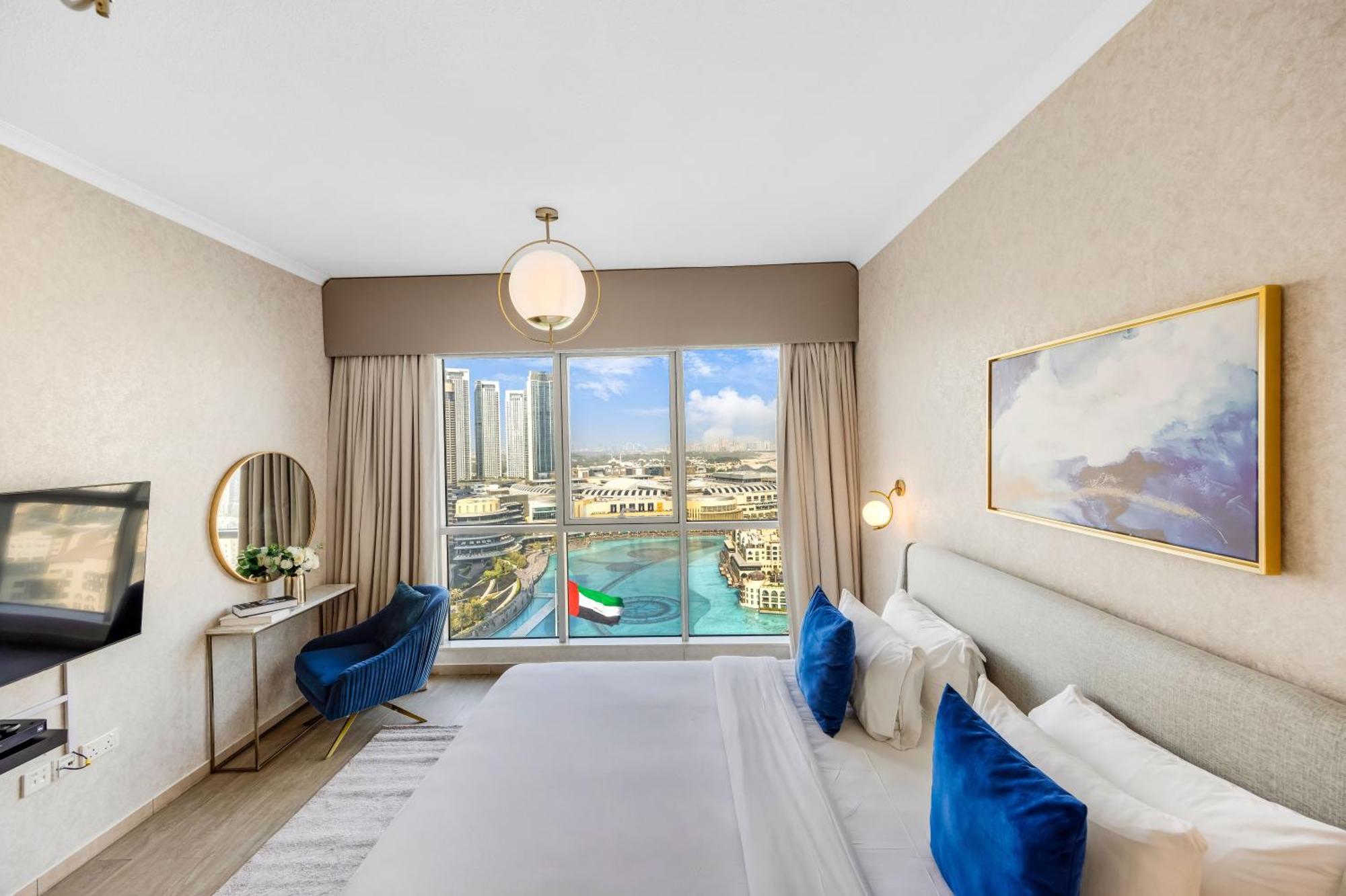Durrani Homes - Grandiose 5Br Besides Dubai Mall With Burjkhalifa And Fountain View Екстериор снимка